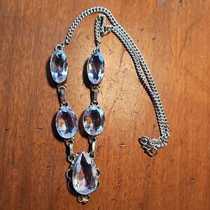 Faux Kunzite Necklace
